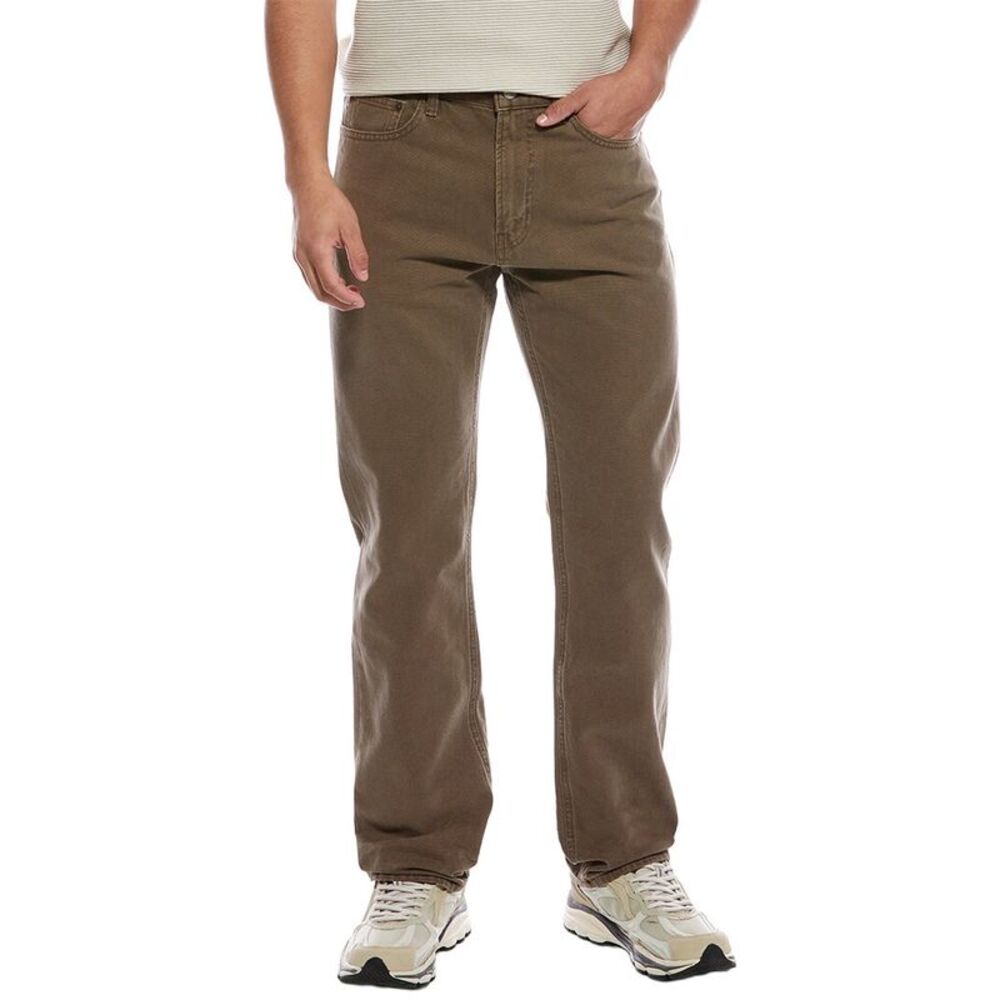 Frame Denim Mens Frame Antique Latte Brown Straight Jean, Brown